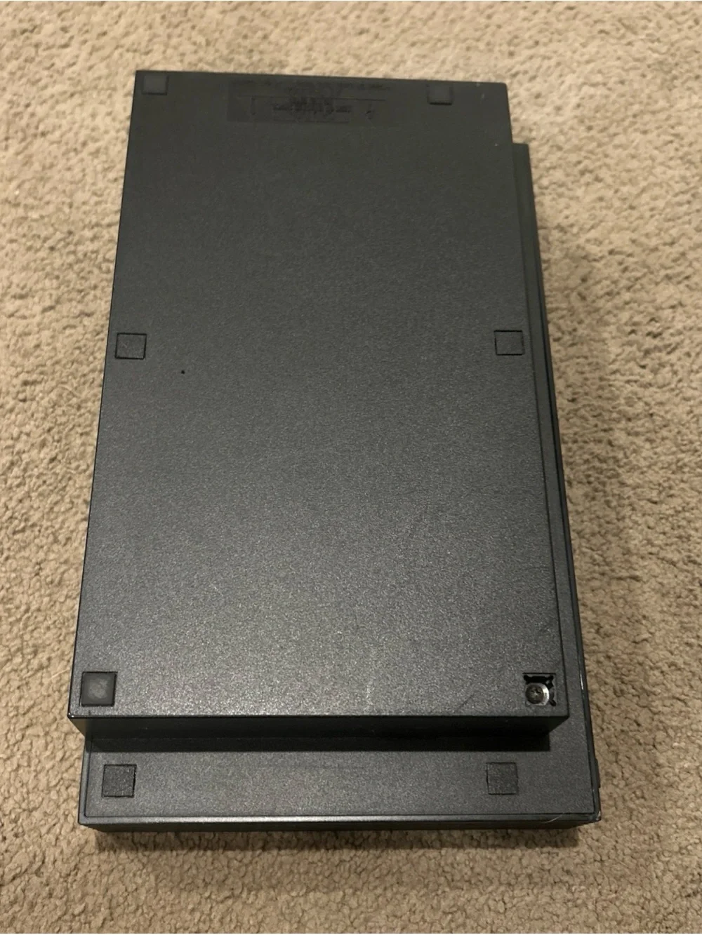 Sony PlayStation 2 PS2 Console SCPH 30001 Black Bundle With Cables PARTS ONLY